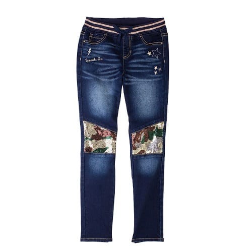 Girls sparkly jeans cheap