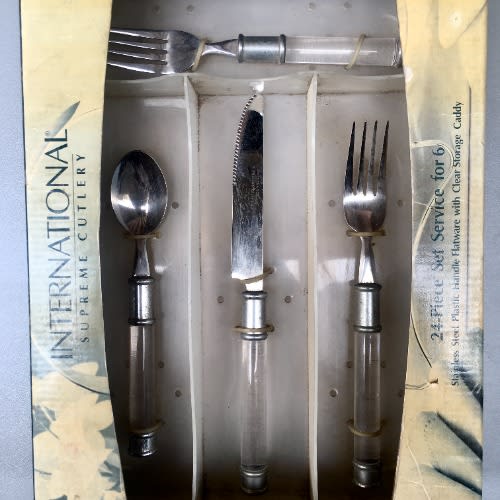 International Supreme Stainless Steel Cutlery Set 24 Pieces Konga