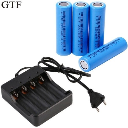 Lithium-ion Rechargeable Battery Charger - 4 Slots | Konga Online Shopping