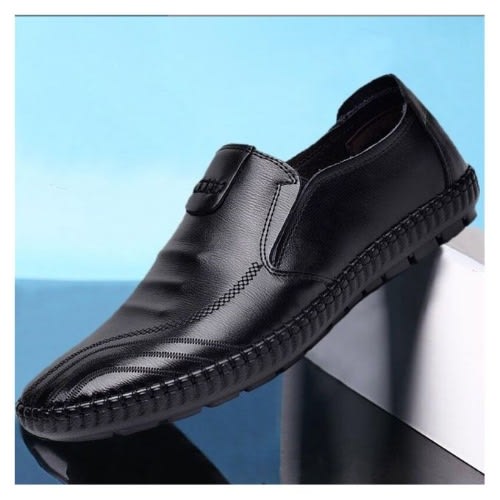Men's Loafers Slip On - Black | Konga Online Shopping