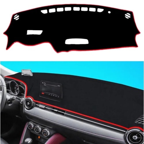 Dashboard Rug For Lexus Rx350 Black With Red Edge Konga Online Shopping