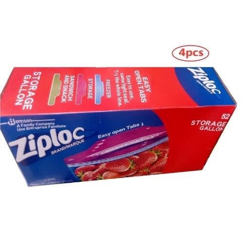 Ziploc Freezer Gallon Bags 52 Storage Gallons Konga Online Shopping