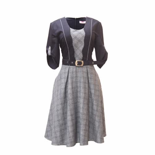 ladies flared dresses