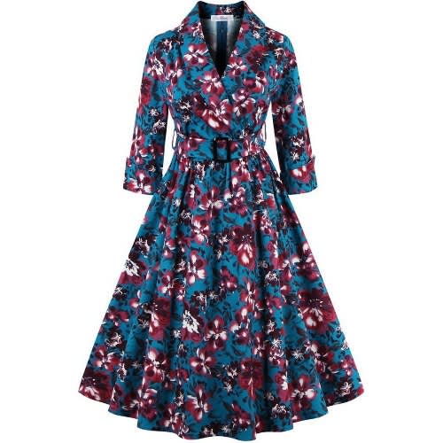 ladies floral dress