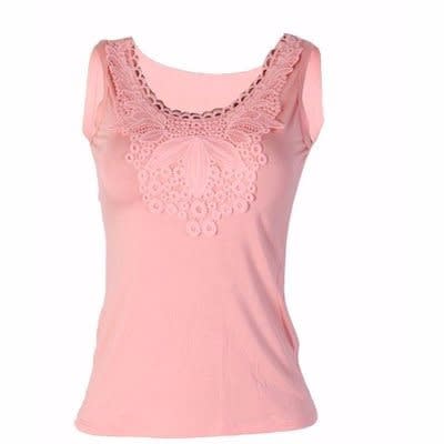 ladies pink camisole