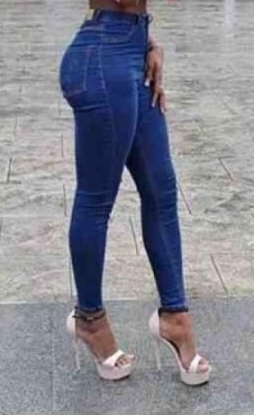 Ladies Skinny Jeans - Deep Blue | Konga Online Shopping