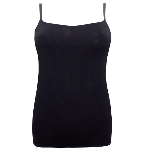 Ladies black camisole on sale