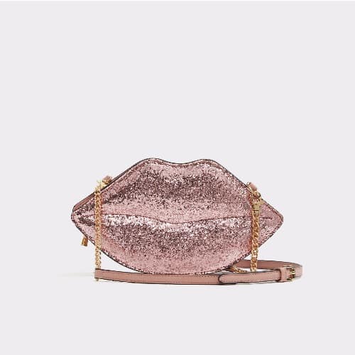 Pink glitter aldo purse Clearance