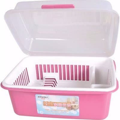 Large Sized Plastic Dish Rack Drainer Pink Konga Online