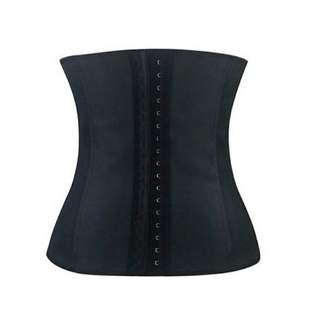 Fashion (Black,)Sport Girdle Corset Sweat Girdle Soft Elastic Slim  Shapewear Fish Silk Design Breathable Stable Flexble Abdominal Slimming Belt  MAA