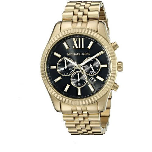michael kors lexington chronograph watch
