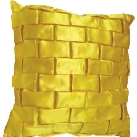Light Yellow Hand Pleated Throw Pillow Konga Online Shopping