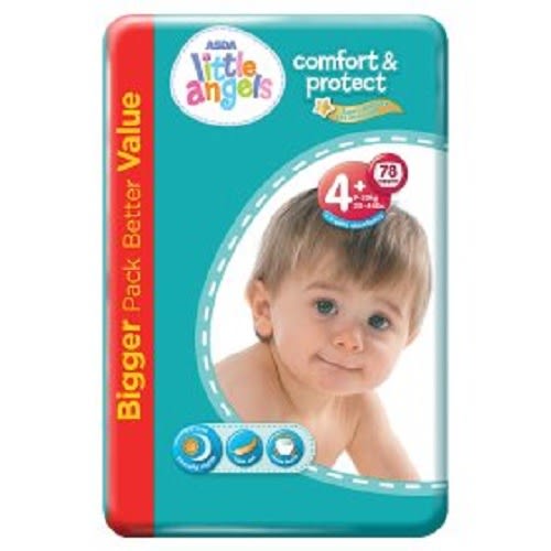 asda nappies size 4