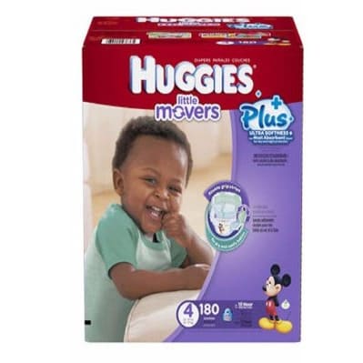 huggies little movers plus size 4