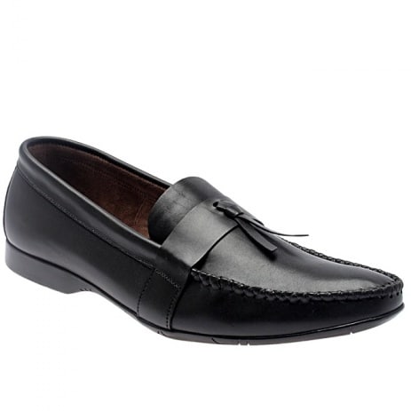 O'tega Loafers With Belt Detail - Black | Konga Online Shopping