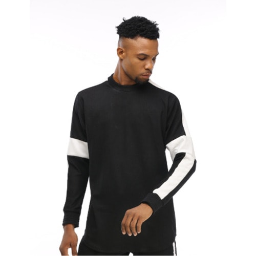 Adot Long Sleeve Black & White Shirt | Konga Online Shopping