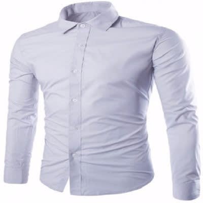 Levi Gardin Long Sleeve Shirt - White | Konga Online Shopping