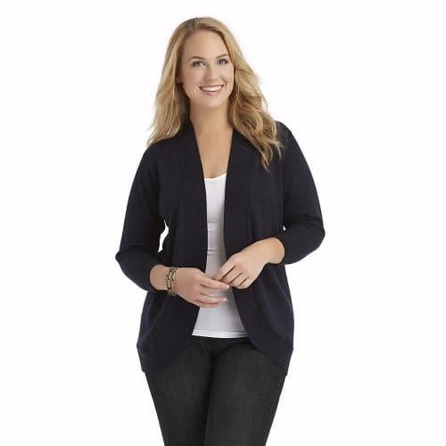 ladies open front cardigan