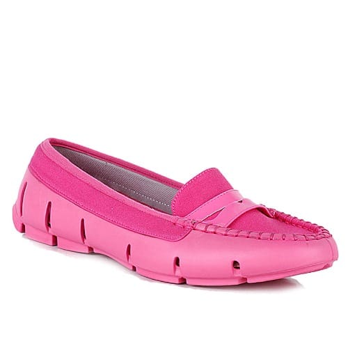 pink loafers ladies