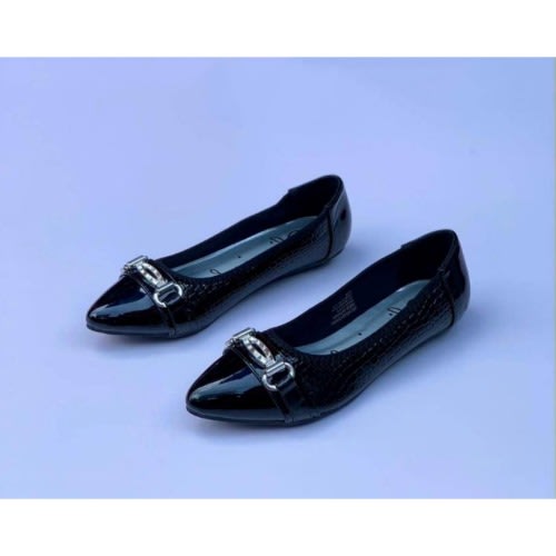 Ladies flat patent shoes 2025