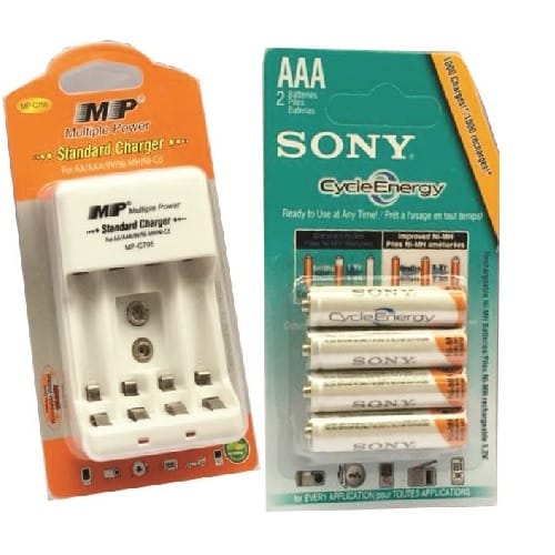 Sony Charger With Aaa Rechargeable Batteries Konga Online Shopping