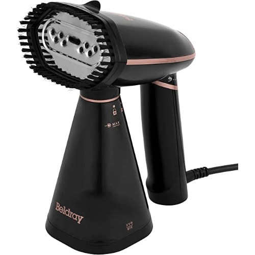 Beldray Handheld Travel Garment Steamer 2 Settings 350ml 1600W