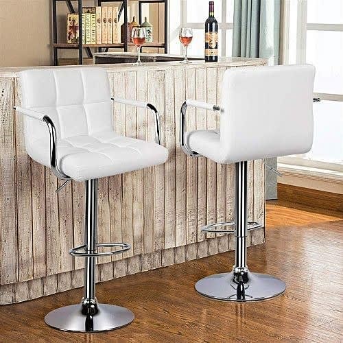 Elegant Bar Stools With Arm And Back Rest 2 Sets Konga Online