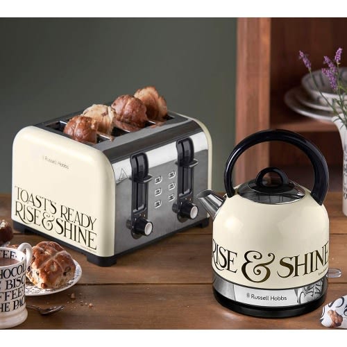 Russell Hobbs Emma Bridgewater 1.7L Kettle And 4 slices Pop up