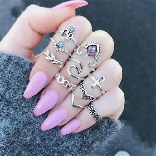 Vintage sale knuckle rings