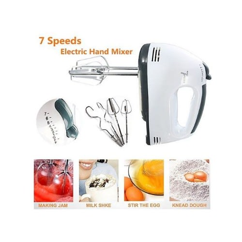 Scarlett 7 Speed Electric Hand Mixer Whisk Egg Beater Cake Baking