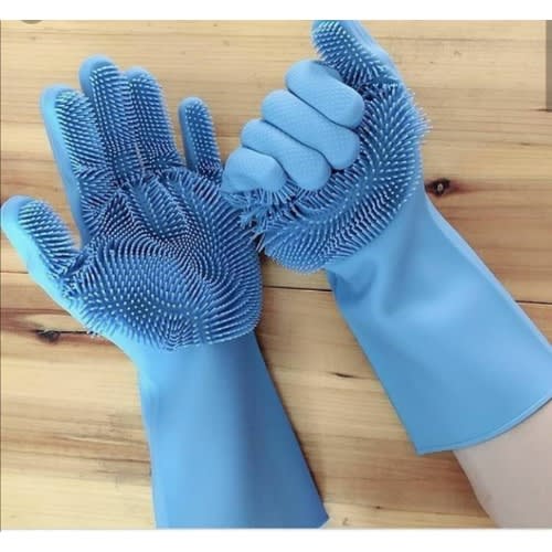 bombshell silicone speedy clean gloves