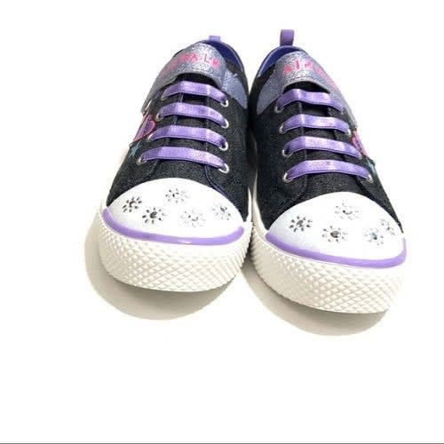 Purple Light Up Canvas Shoes | Konga 