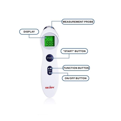 NonTouch Forehead Infrared Thermometer Det306 Konga Online Shopping