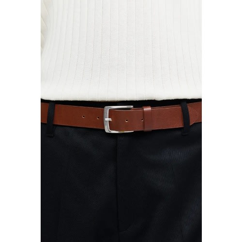 New Look Leather-look Formal Belt - Tan | Konga Online Shopping