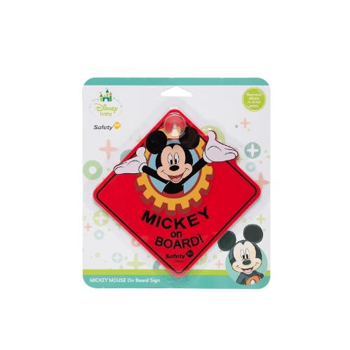 Safety 1st Disney Mickey Mouse Baby On Board Safety Sign Konga Online Shopping
