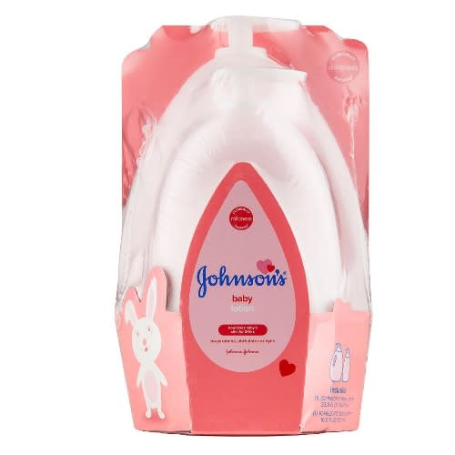 johnson's pink baby lotion