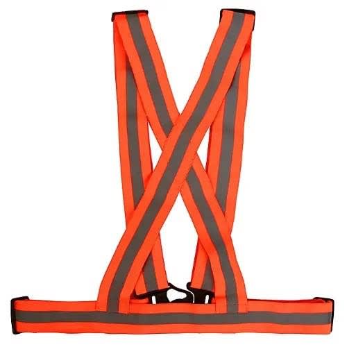 Unic Safety Elastic Reflective Vest Belt Orange Konga Online Shopping