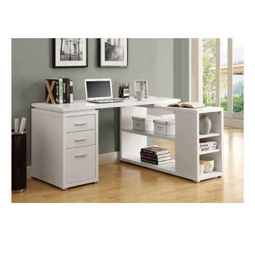 Sadia Besant L Shaped Computer Desk White Konga Online Shopping