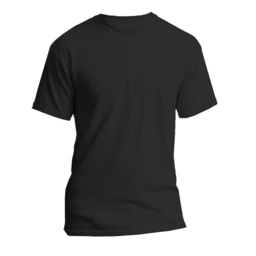 Unisex Round Neck T-shirt - Black | Konga Online Shopping