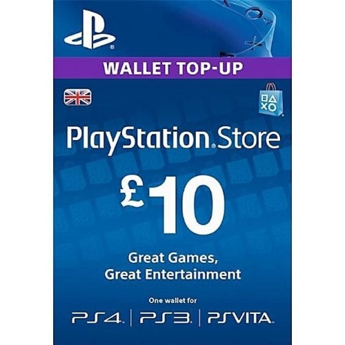 10 pound psn card sales