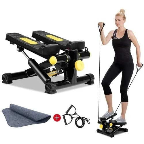 Mini Stepper With Resistance Rope | Konga Online Shopping
