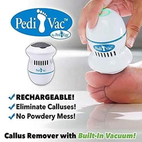 Pedivac Rechargeable Electric Foot Grinder Callus Remover Konga