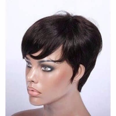 Short hair wig in lagos store