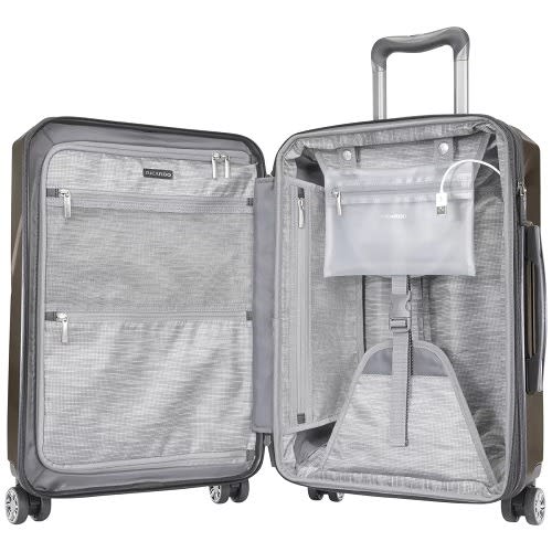 Ricardo Beverly Hills Luggage Set 2 Piece Black Konga Online Shopping