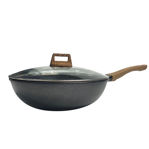 Smokeless Nonstick Frying Pan With Cover 32cm Konga Online