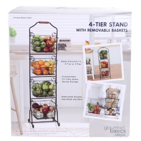 Mikasa Gingko 4 Tier Stand With Removable Baskets Konga Online Shopping