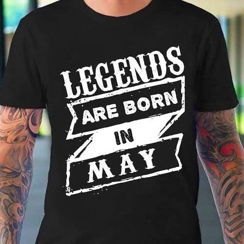 Chrysolite Designs Legends Are Born In January Premium T- Shirt - Navy-blue  | Konga Online Shopping