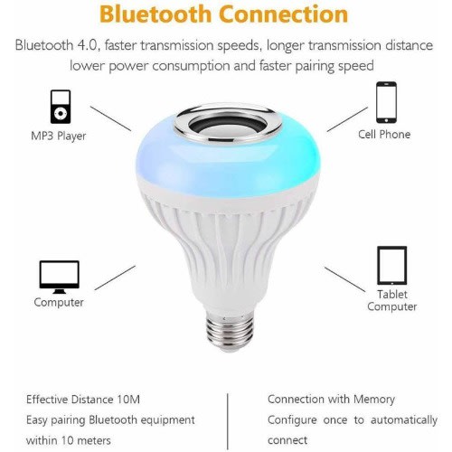 Led music light bulb on sale