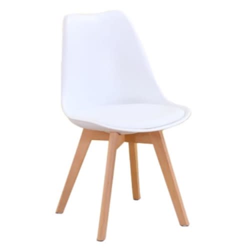 Wooden Leg Dinning Chair white Konga Online Shopping