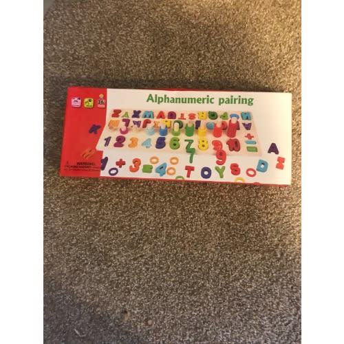 Kids Alphanumeric Pairing Educational Toy | Konga Online Shopping